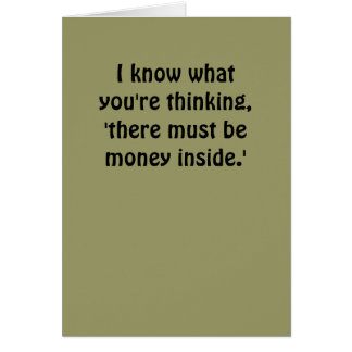 I know what you're thinking, 'there must be mon...