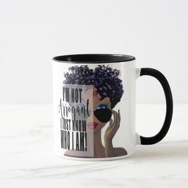 I Know Who I Am Empowerment Mug (Right)
