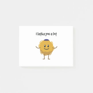I Latka You A lot (Hanukkah) Post-it Notes