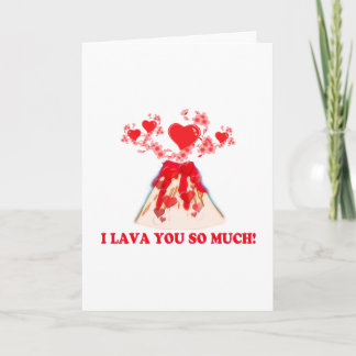 I Lava You Card