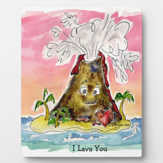 I Lava You Plaque (Front)