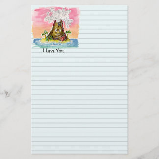 I Lava You Stationery