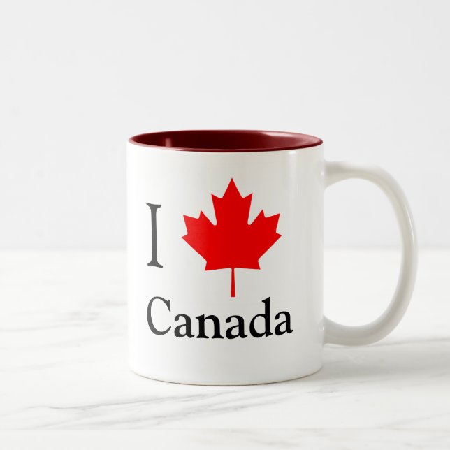 I Leaf Canada Two-Tone Coffee Mug (Right)