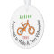 I Learned to Ride My Two Wheeler Orange Bicycle