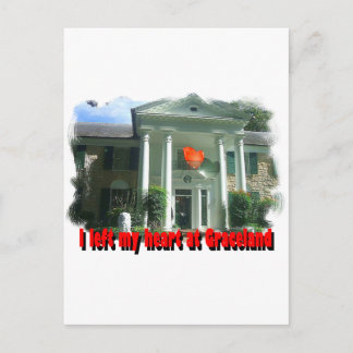 I Left My Heart At Graceland Postcard