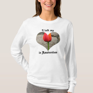 I Left My Heart in Amsterdam Holland Netherlands T-Shirt