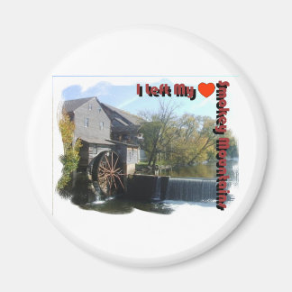 I Left my Heart in the Smokey Mountains Magnet