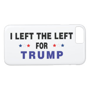 I Left The Left For Trump Case-Mate iPhone Case