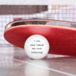 I Let My Balls Do The Talking Funny<br><div class="desc">This design was created though digital art. It may be personalized in the area provide or customizing by choosing the click to customize further option and changing the name, initials or words. You may also change the text colour and style or delete the text for an image only design. Contact...</div>