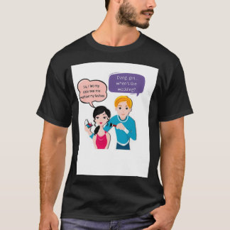 I let my date see me without my lashes T-Shirt