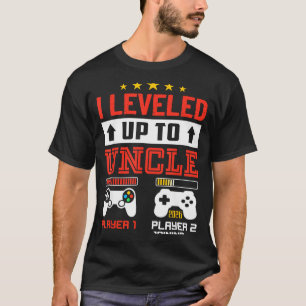I Leveled Up To Uncle 2026 I'm Going To Be Uncle 2 T-Shirt