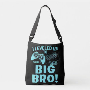 I Levelled Up To Big Bro Crossbody Bag