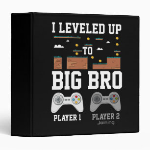 I levelled up to Big Bro!, Gamer new brother Binder
