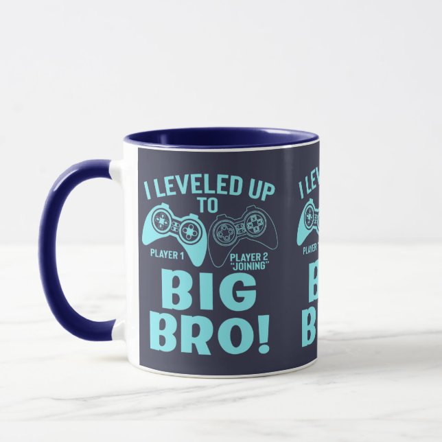 I Levelled Up To Big Bro Mug (Left)
