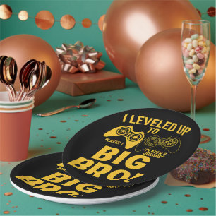 I Levelled Up To Big Bro Paper Plate