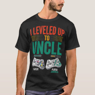 I Levelled Up To Uncle 2023 New Uncle  Promoted to T-Shirt