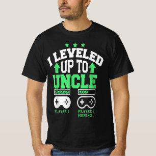 I Levelled Up To Uncle Est 2021 Promoted To Big Br T-Shirt