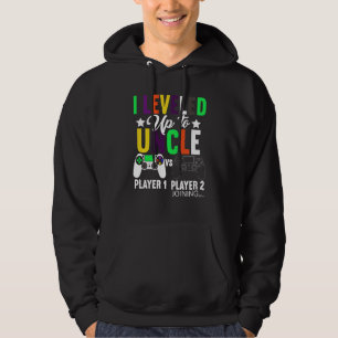 I Levelled Up To Uncle Gender Reveal Hoodie