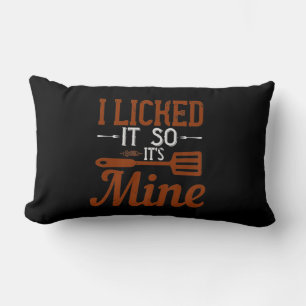 I Licked It So It’S Mine Lumbar Pillow