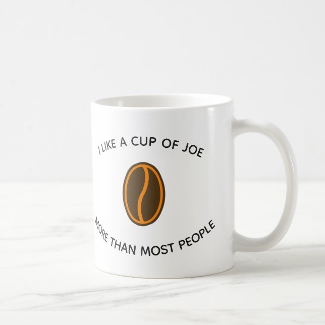 I like a cup of joe more... | Funny Coffee Slogans (Right)