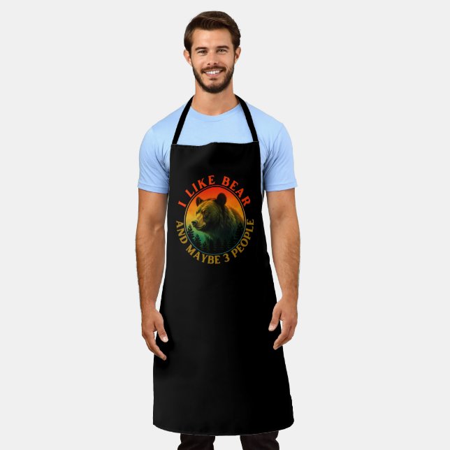 I like bear and maybe 3 people apron (Worn)