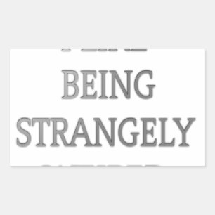 I like being strangely weird .png sticker