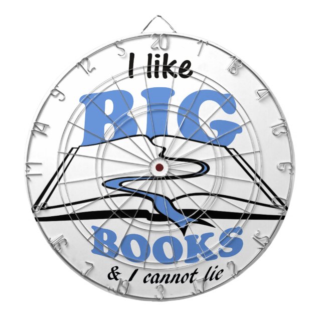 I like Big Books Dartboard (Front)