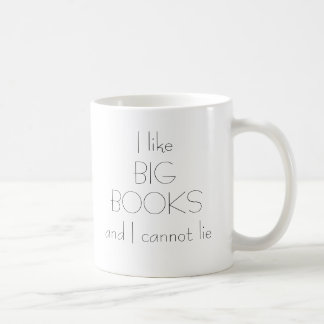 I Like Big Books Mug