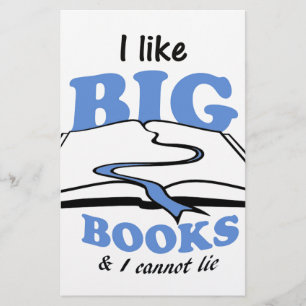 I like Big Books Stationery