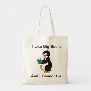 I Like Big Books Tote Bag