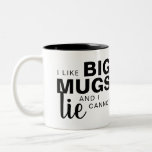 I like big mugs and I cannot lie funny humor<br><div class="desc">This is a great gift for a coworker,  friend or anyone with a sense of humor. Text,  font and color can be changed to your preference. If you need any assistance customizing your product,  please contact me through my store and I will be happy to help.</div>