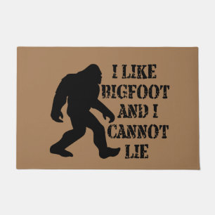 I like Bigfoot and I cannot Lie Doormat