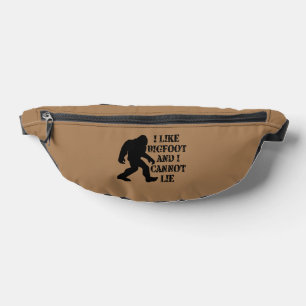 I like Bigfoot and I cannot Lie Fanny Pack