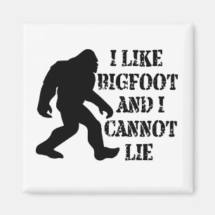 I like Bigfoot and I cannot Lie    Magnet