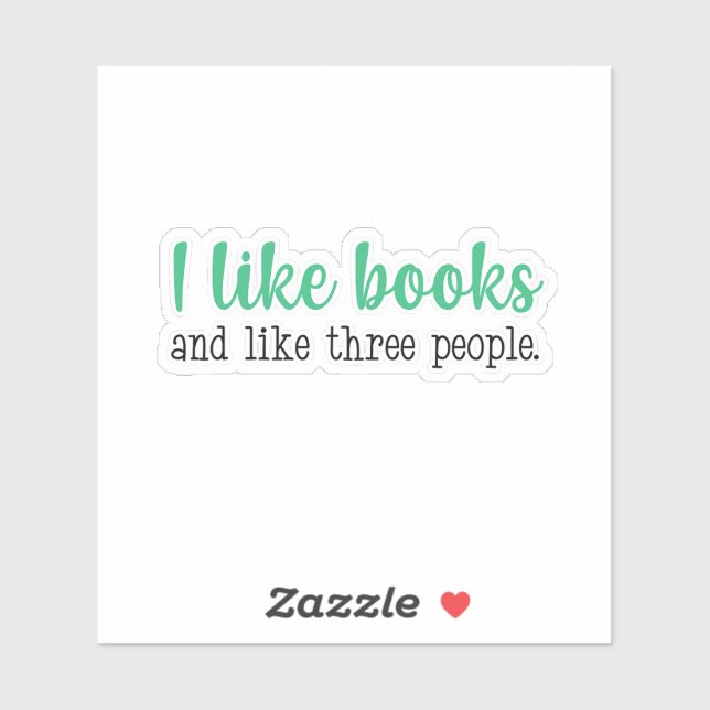 I Like Books (Sheet)