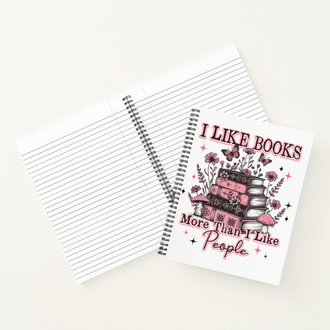 I Like Books More Than....  (Inside)