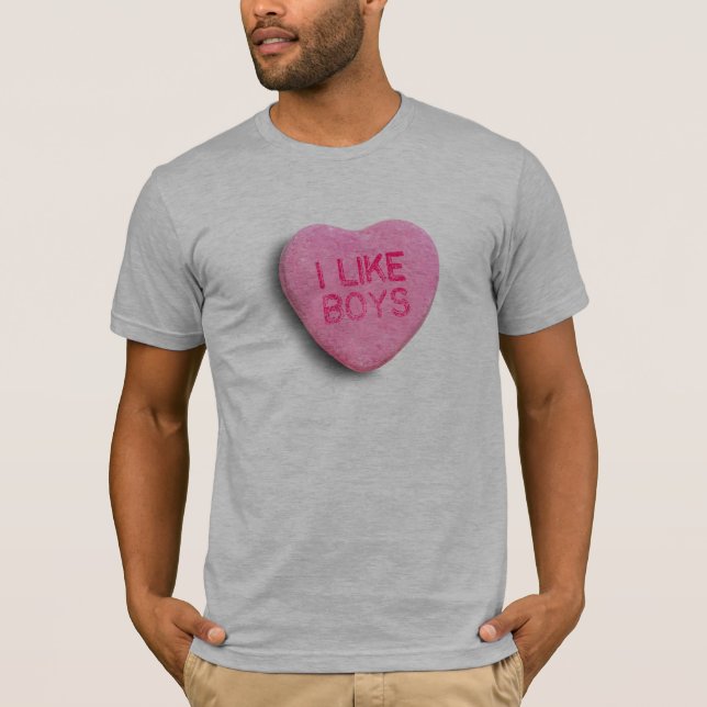 I Like Boys T-Shirt (Front)