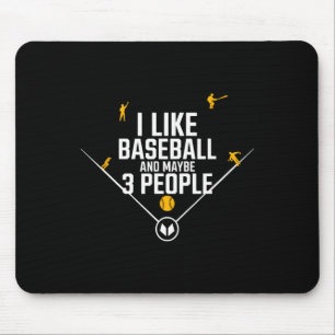 I Like Bysebyll And Maybe 3 People 1  Mouse Pad