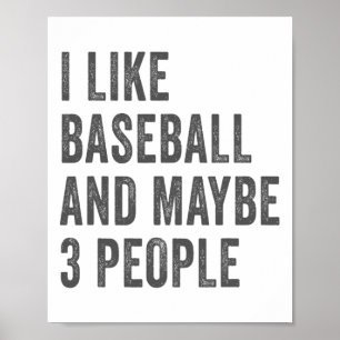 I Like Bysebyll And Maybe 3 People 2 Poster