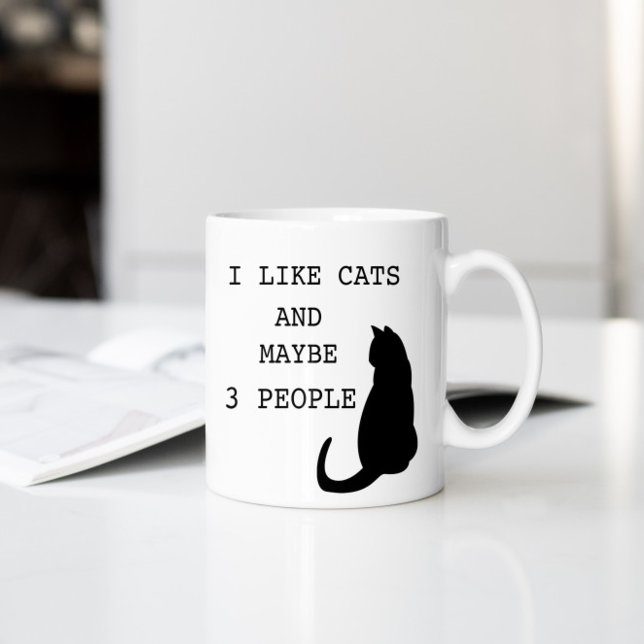 I like Cats ⎢Funny Mug (Creator Uploaded)