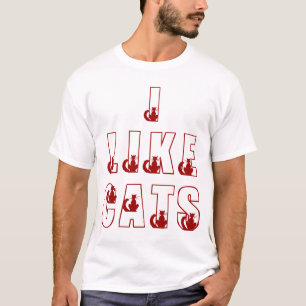 I Like Cats Shirt