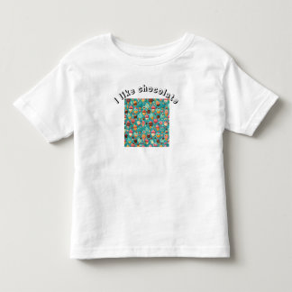 I like chocolate I like ice cream Toddler T-shirt