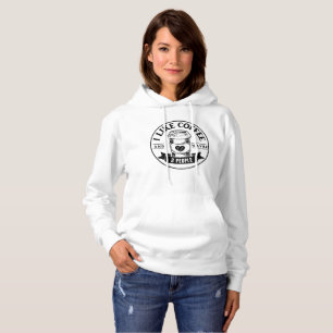 I like coffee and maybe 3 people hoodie