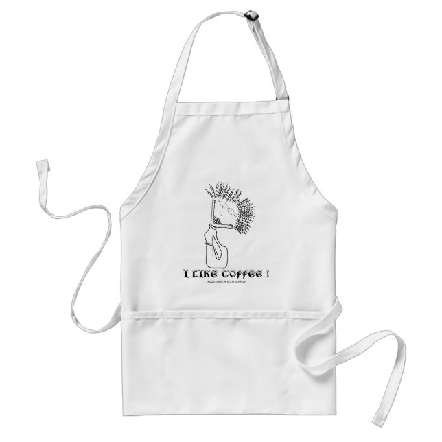 I Like Coffee ! Apron (Front)