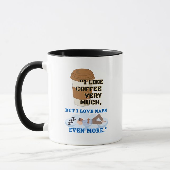 I LIKE COFFEE VERY MUCH MUG (Left)