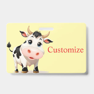 I Like Cows Art Thunder_Cove Badge