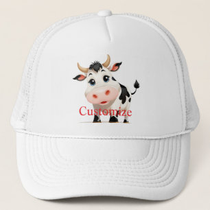 I Like Cows Art Thunder_Cove Trucker Hat