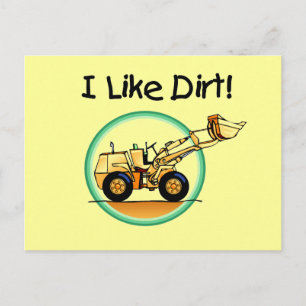 I Like Dirt T-shirts and Gifts Postcard
