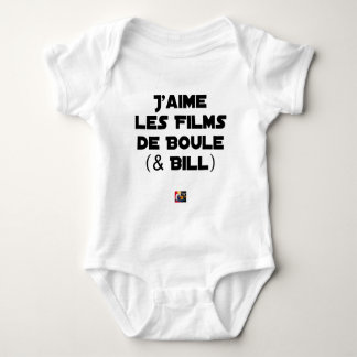I like Films of Ball (& Bill) - Word games Baby Bodysuit