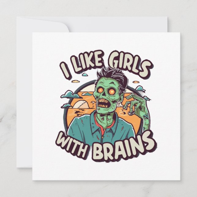 I Like Girls with Brains (Front)